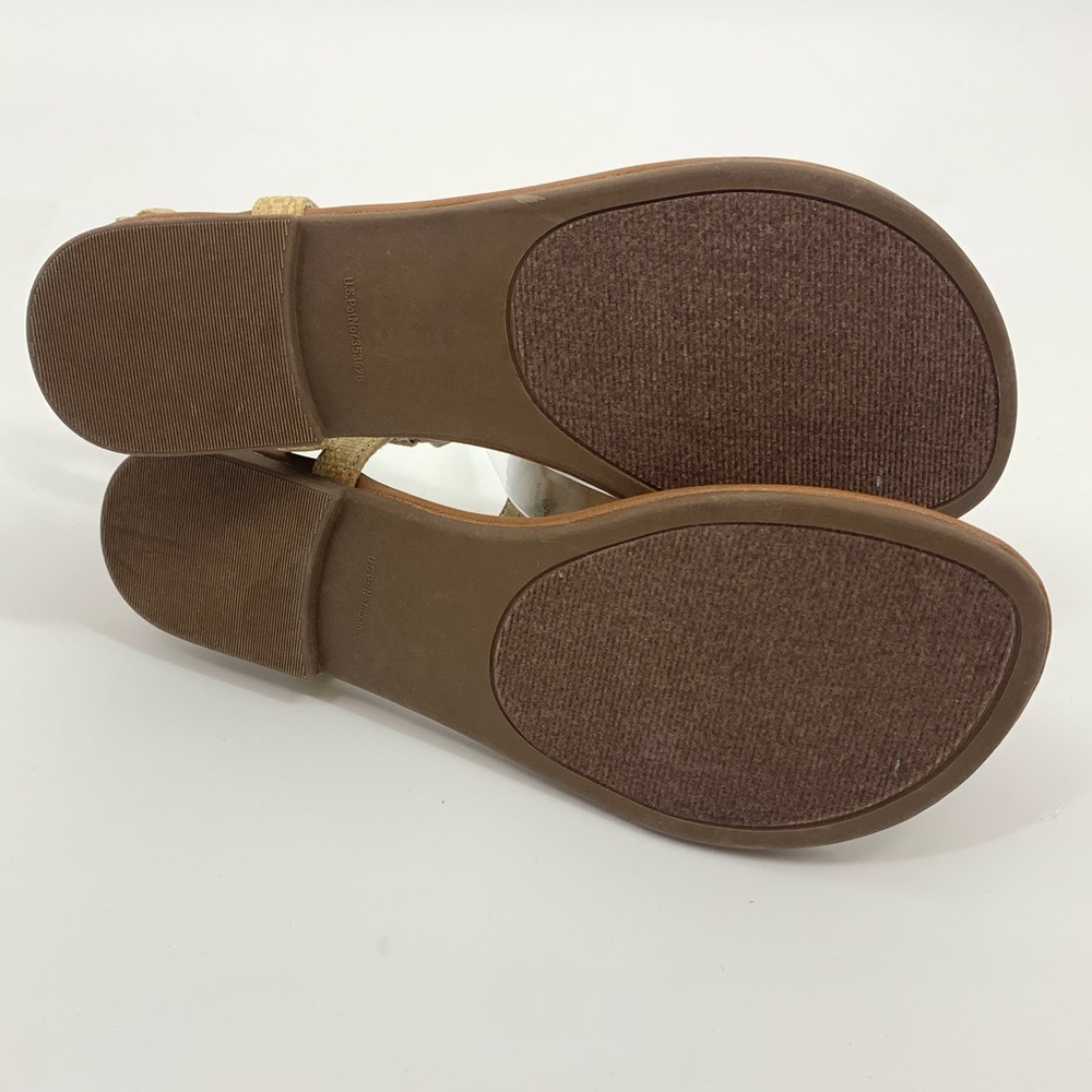 Rampage Weave Egyptian Bohemian Buckle Sandals - Picture 4 of 6